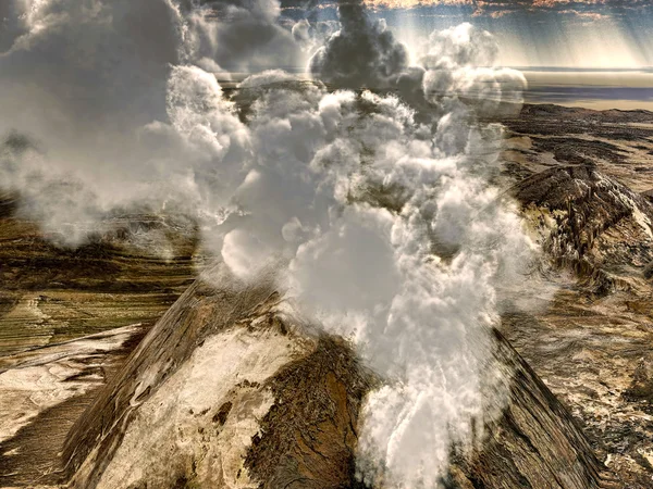 Νέοι ηφαίστειο που γεννιούνται — Φωτογραφία Αρχείου
