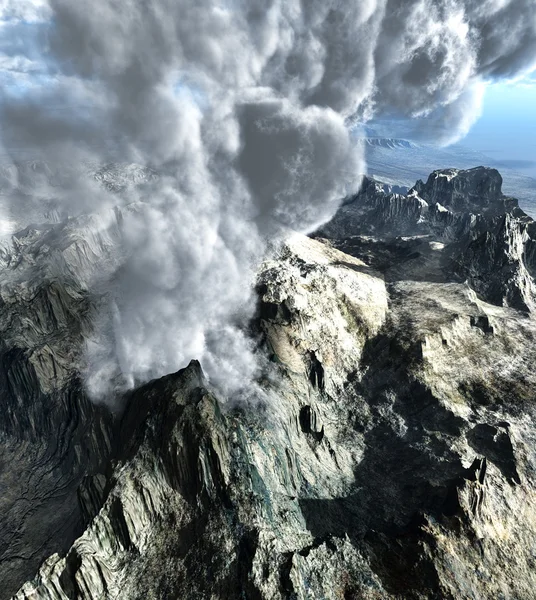 화산 폭발 — 스톡 사진
