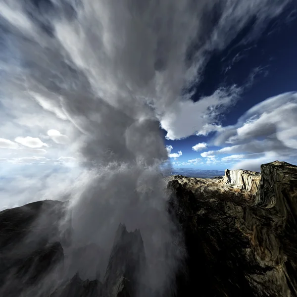 Éruption volcanique — Photo