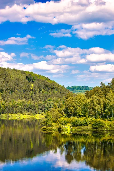 Typické polské krajina — Stock fotografie