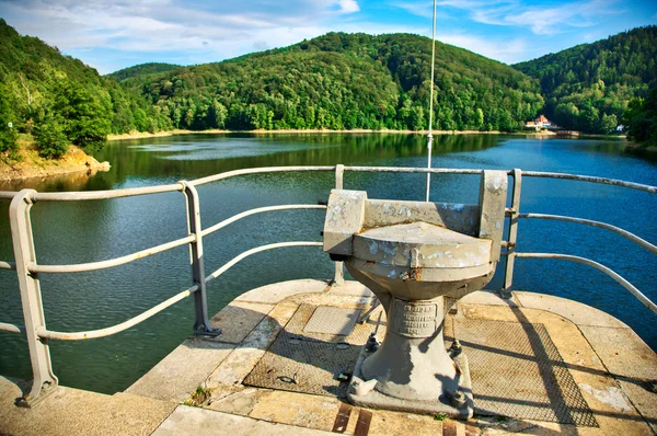 Dam in Zagorze, Poland — Stock Photo, Image