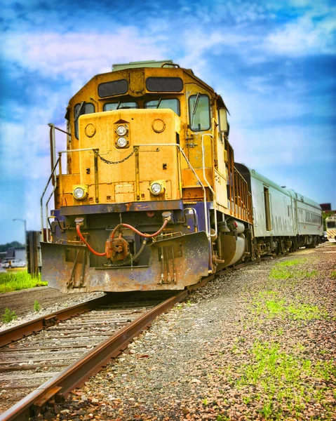 Pociąg towarowy — Zdjęcie stockowe