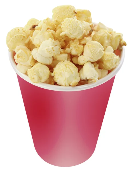 stock image Popcorn tub