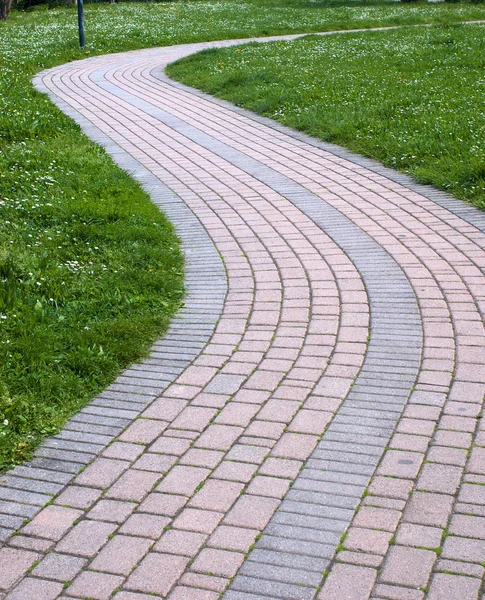 Stock image S-shape walk way