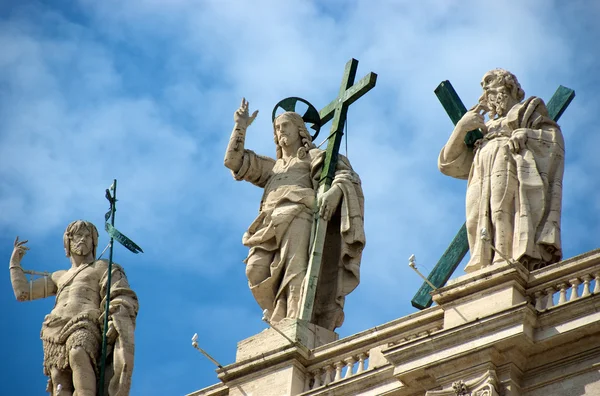 Jesus staty Royaltyfria Stockbilder