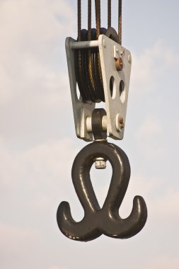 Hook port crane clipart
