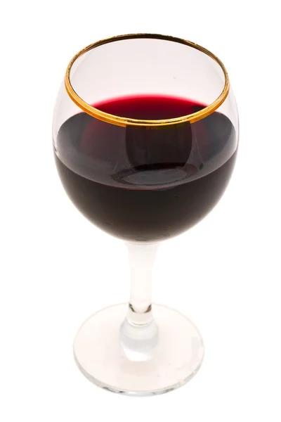 Pohár s vínem — Stock fotografie