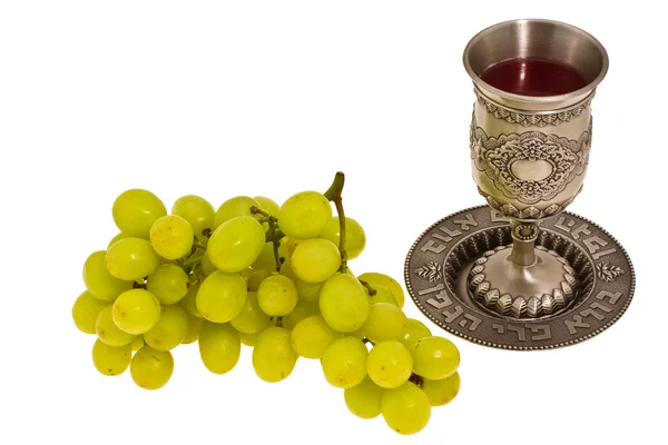 stock image Cup and grape