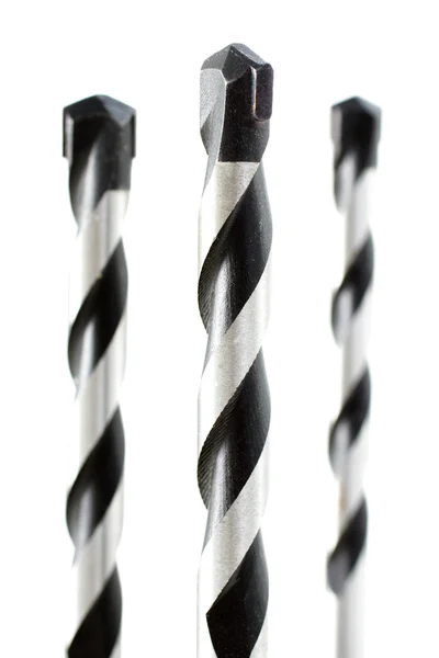 New sharp drill from solid steel for a variety of — Stock Photo, Image
