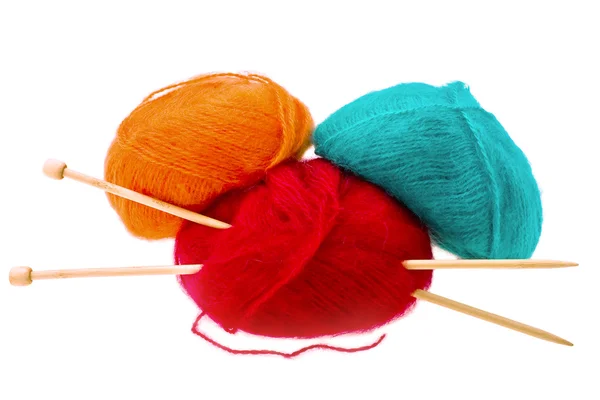 Vlákna, pro pletení — Stock fotografie