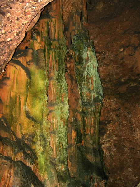 Wewnątrz jaskini — Zdjęcie stockowe