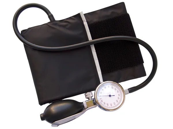 Sfigmomanometro della pressione sanguigna, con percorso di ritaglio — Foto Stock