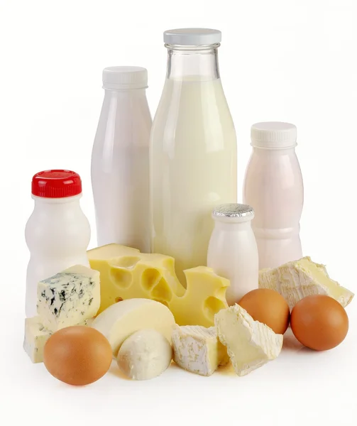 Produits laitiers et œufs — Photo