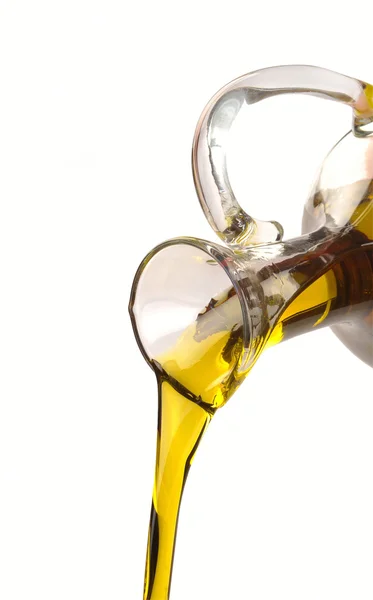 stock image Olive oil pouring