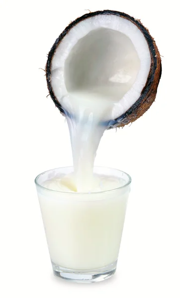 Latte di cocco — Foto Stock