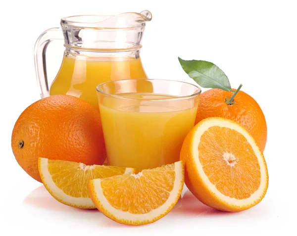オレンジ ジュース、フルーツ — ストック写真