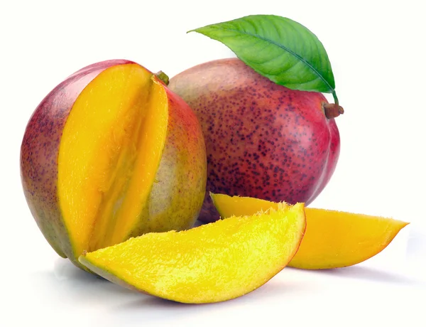 Bölümü ile mango — Stok fotoğraf