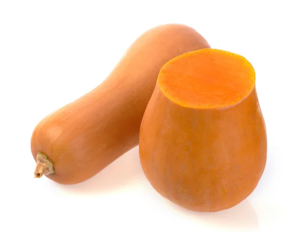 Whole and half a pumpkin — Stock Photo, Image