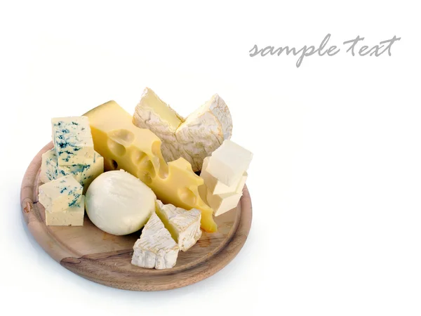 Conjunto de queijo — Fotografia de Stock