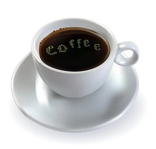 Koffiekopje — Stockvector