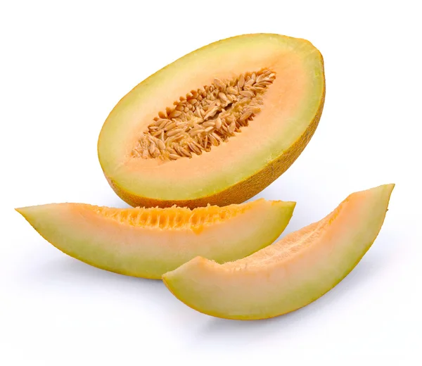 Melone con fette — Foto Stock