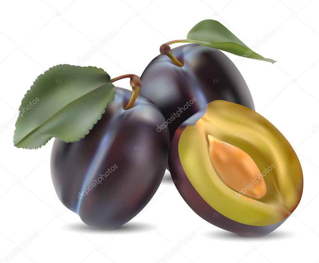 Plum and a half