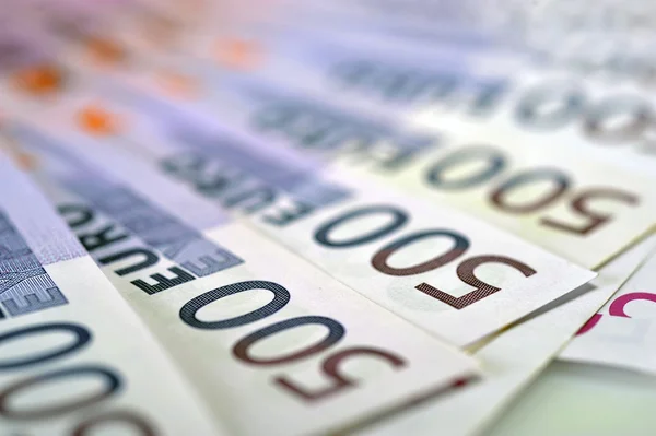 500 ユーロのお金の銀行券 — ストック写真