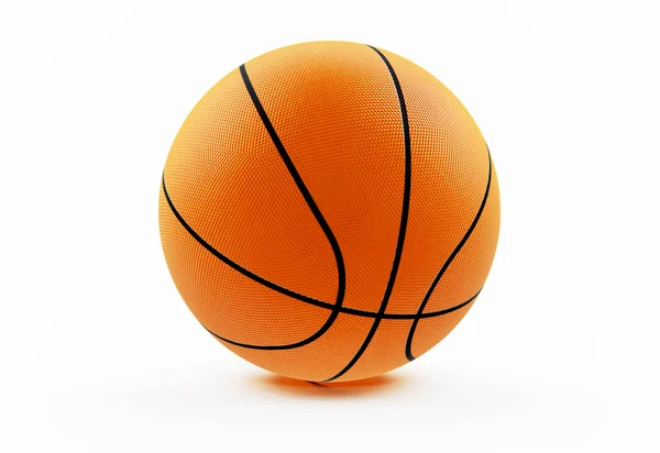 Basketball isolated on white — Stock Photo, Image