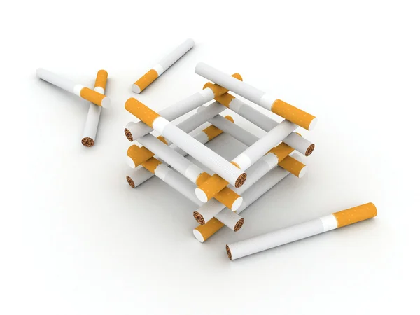 Dom papierosów — Zdjęcie stockowe