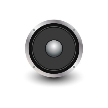 Vector speaker clipart