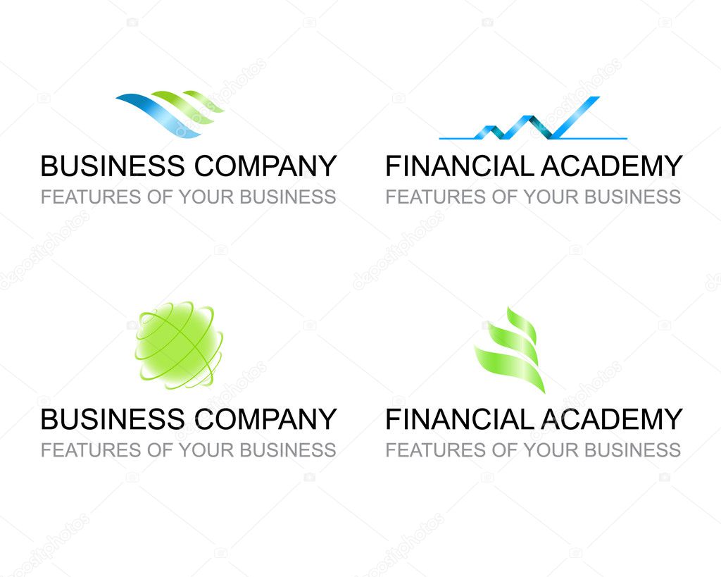 Business corporate logo templates Stock Vector Image by ©cozm #22 Throughout Business Logo Templates Free Download