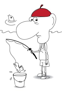 Stanley fisherman clipart