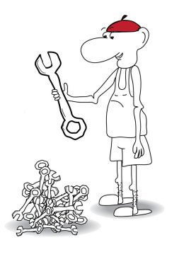 Stanley mechanic clipart