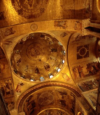 St mark s bazilika Venedik İtalya