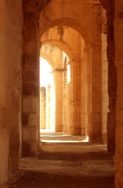 Corridoio romano antico — Foto Stock