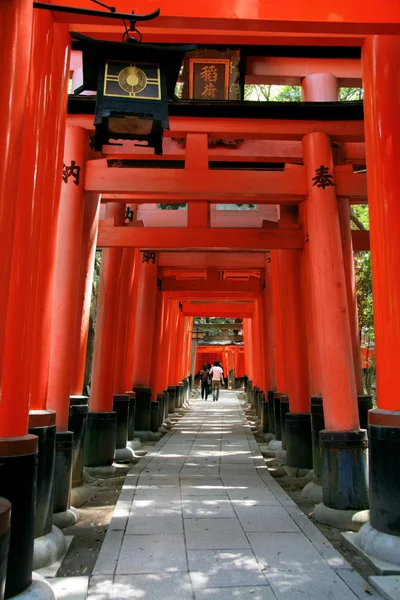 Inari torii bramy - Kioto - Japonia — Zdjęcie stockowe