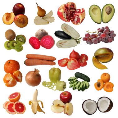 Fruit and vegetables clipart