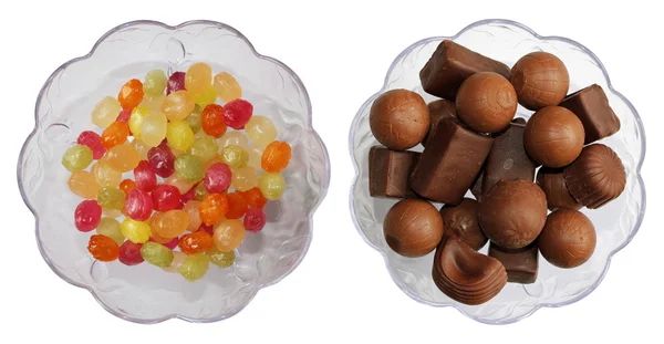 Candy and chocolate — Stock Photo, Image