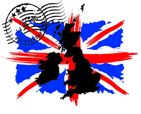 England-Fahne — Stockvektor