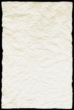 Wrinkled, aged paper clipart