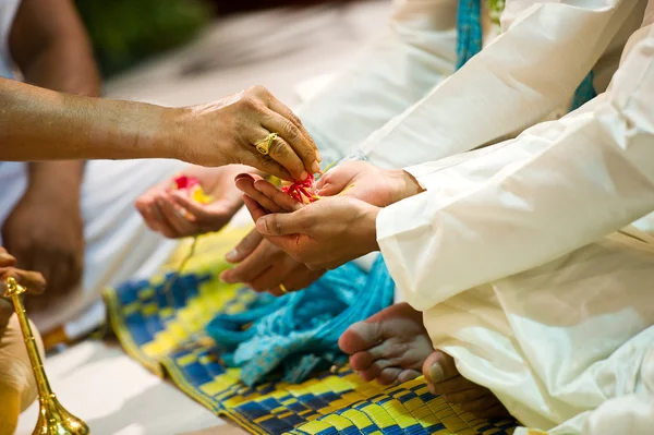 Hindu Indian wedding ceremony — Stock Photo, Image