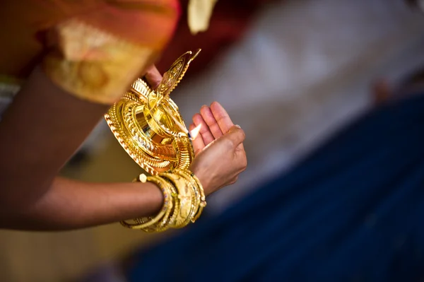 印度印度婚礼仪式 — 图库照片