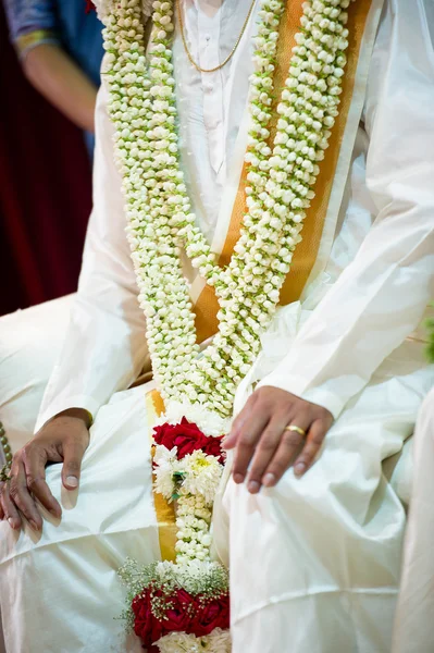 Индуистская свадебная церемония — стоковое фото