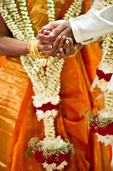 Hinduskie Indyjski ślub — Zdjęcie stockowe