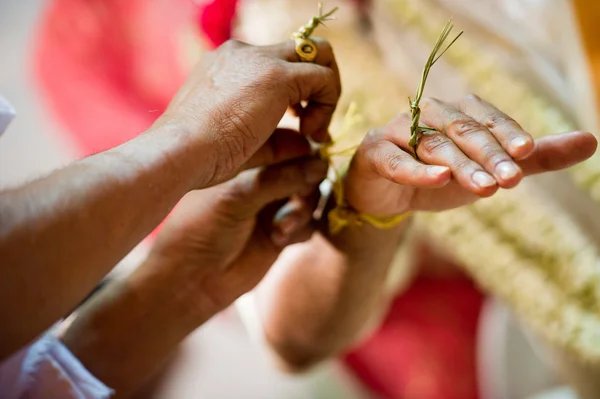 Cérémonie de mariage indienne hindoue — Photo