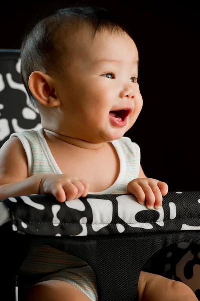 Niño chino del sudeste asiático de seis meses de edad — Foto de Stock