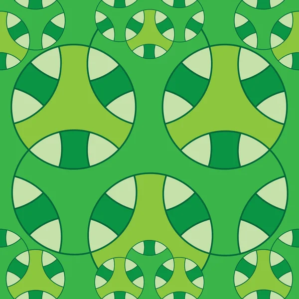 Zöld minta — Stock Vector