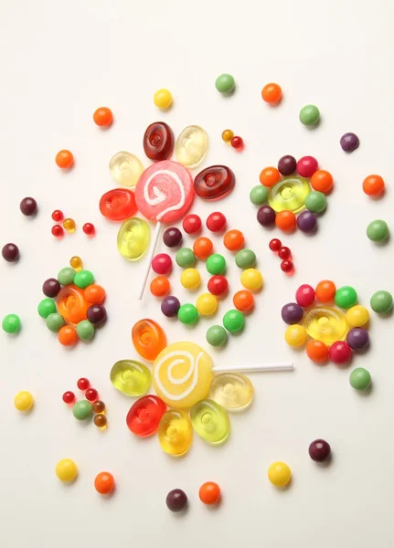 Minta színes cukorkák — Stock Fotó