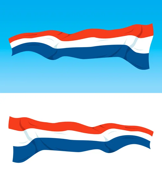 Pays-Bas drapeau — Image vectorielle