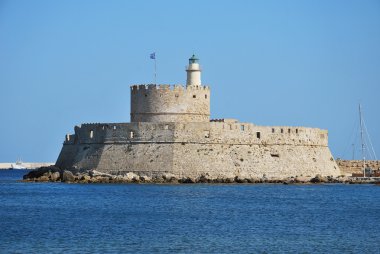 Rodos landmark mandraki Limanı